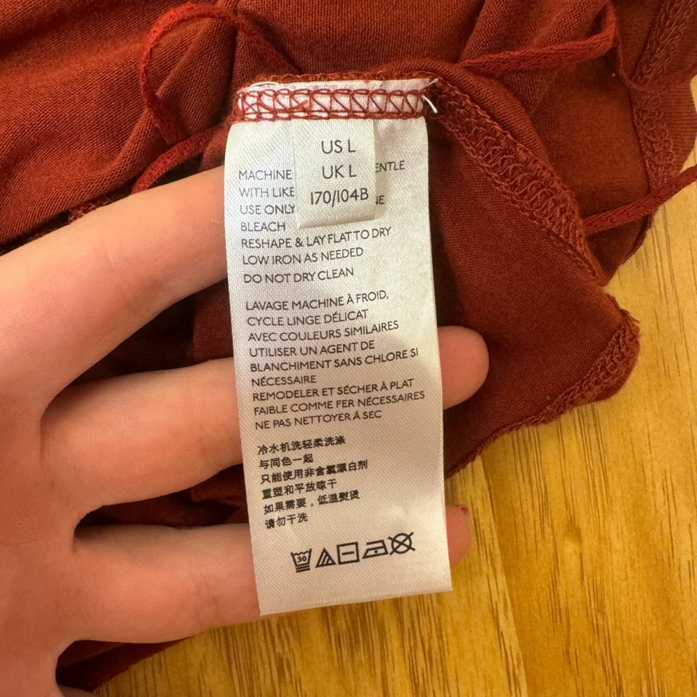 Free People One Shoulder Shindig Tank in Terracotta